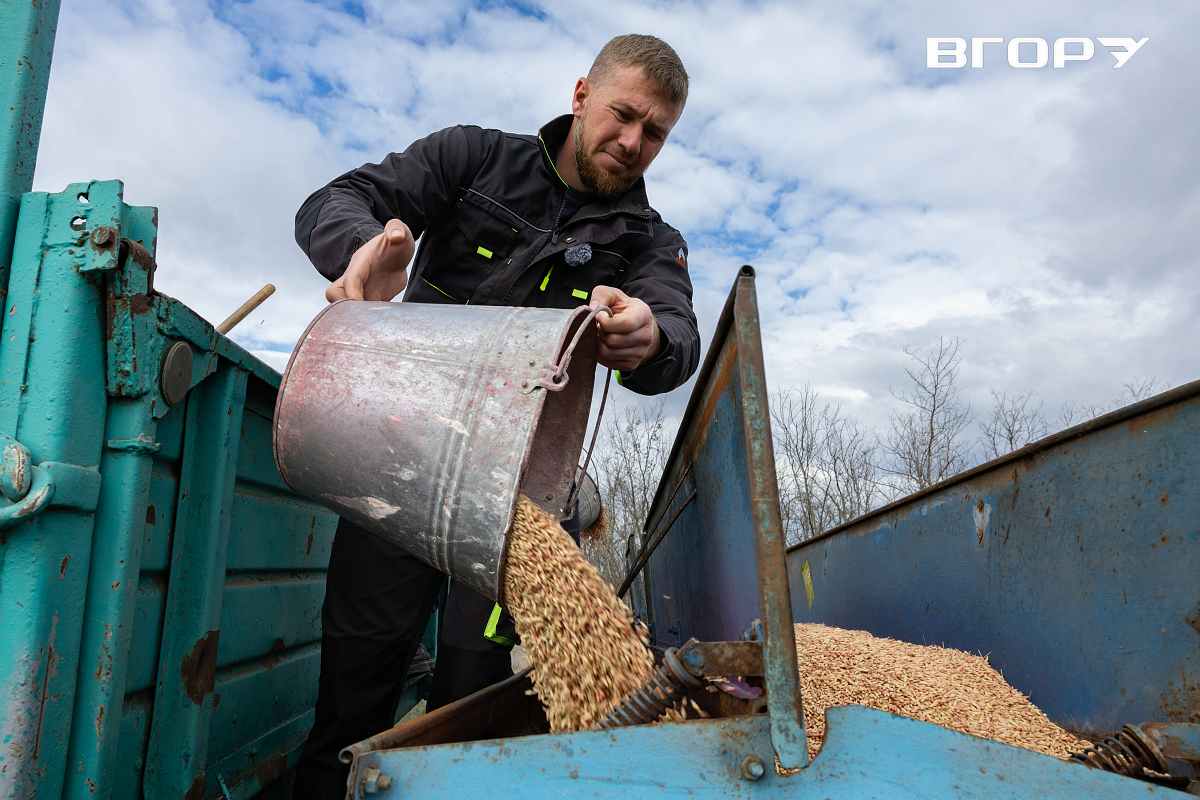 Юрій Болотов за роботою